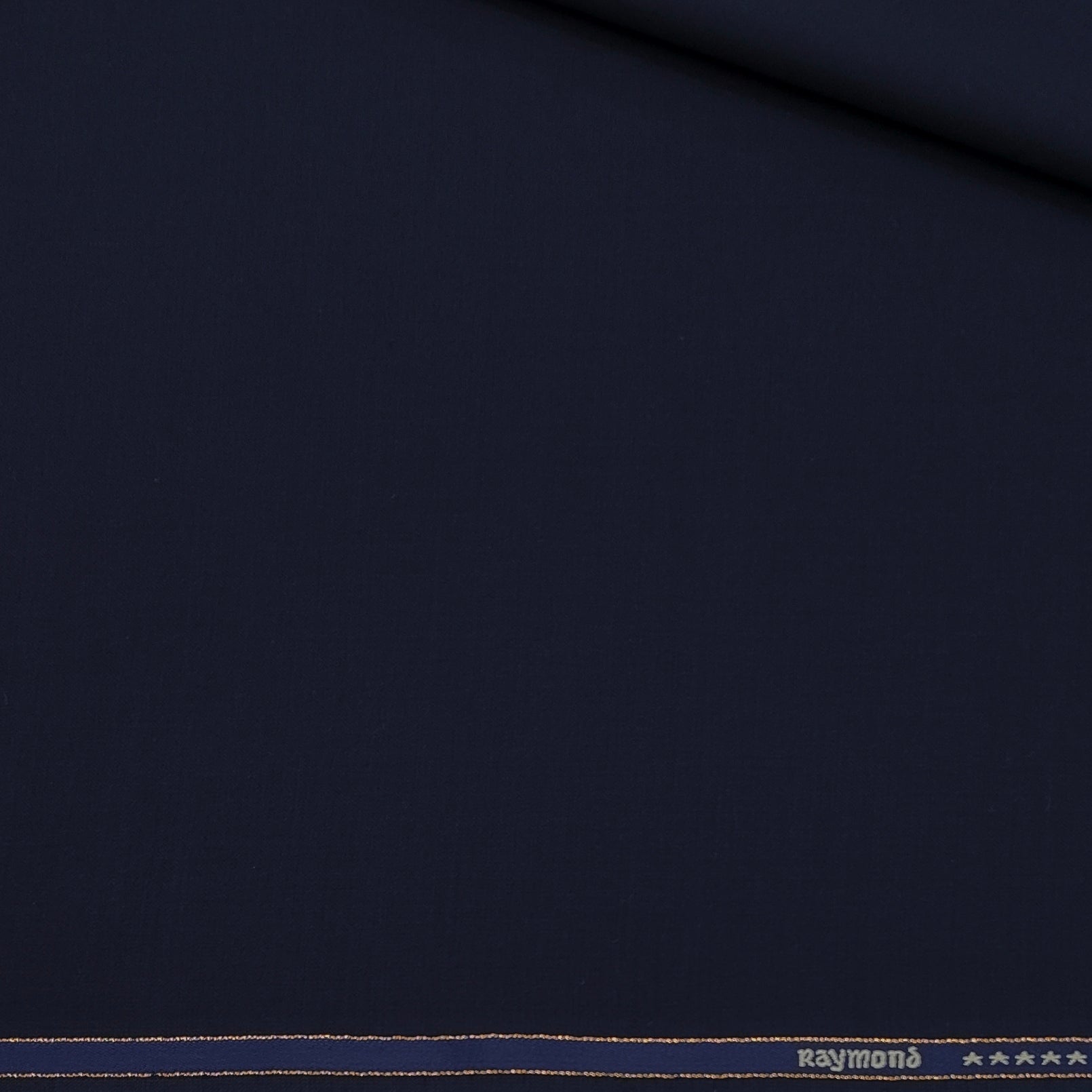 Suit Fabric Raymond Exotic Super 140s Luxurious 70% Rich Wool Plain Color Dark Blue
